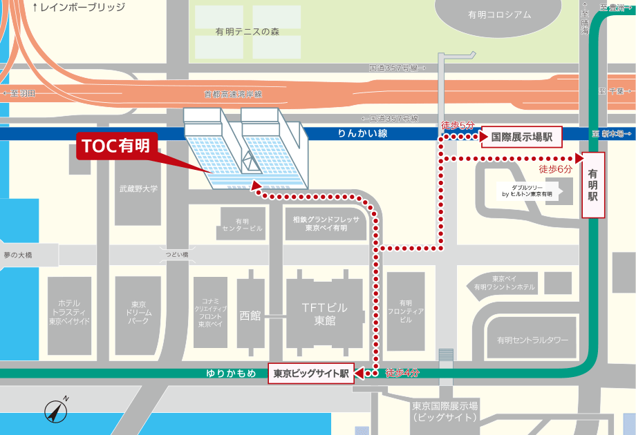 アクセスマップ